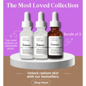 The Ordinary The Most-Loved Set Coffret de soins 3x15ml The Ordinary The Most-Loved Set Coffret de soins 3x15ml