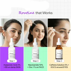 The Ordinary The Most-Loved Set Coffret de soins 3x15ml The Ordinary The Most-Loved Set Coffret de soins 3x15ml
