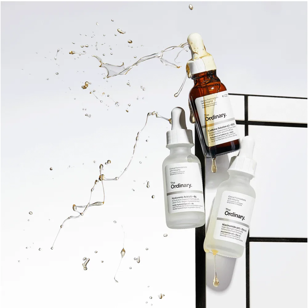 The Ordinary The Most-Loved Set Coffret de soins 3x15ml