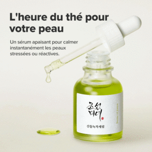 Calming Serum Green Tea + Panthenol Sérum Apaisant Beauty of Joseon 30ml Calming Serum Green Tea + Panthenol Sérum Apaisant Beauty of Joseon 30ml