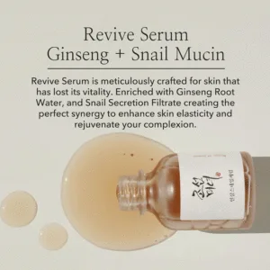 Finesse Tunisie Revive Serum Ginseng + Snail Mucin Beauty of Joseon 30ml