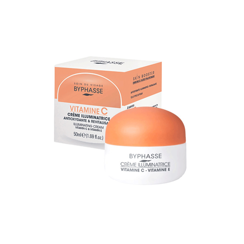 Byphasse-Crème-Illuminatrice-Vitamine-C-50ml Byphasse Crème Illuminatrice Vitamine C 50ml