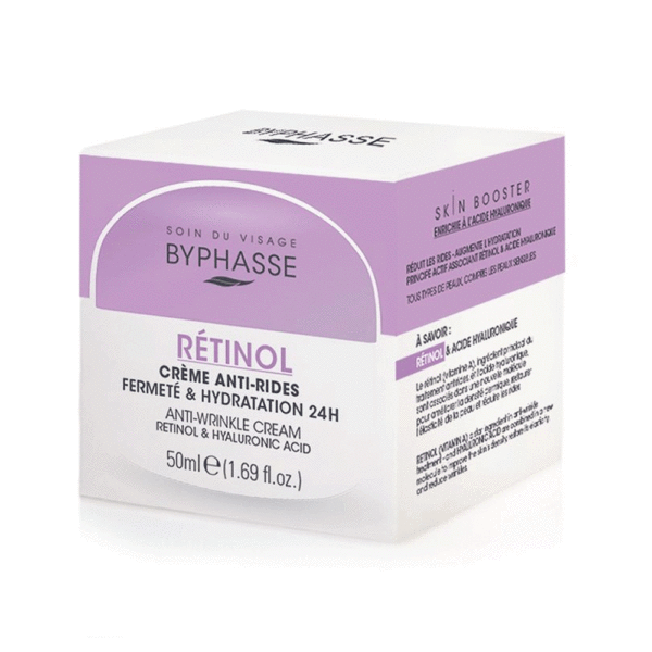 Byphasse Rétinol crème anti-rides hydratation 24h 50ml